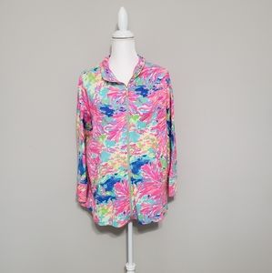 Lilly Pulitzer Luxletic DeeDee Swing Jacket Medium